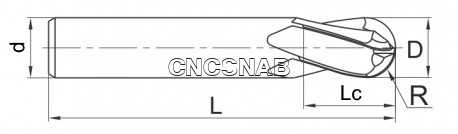 Купить 2UB-02.04.04.50 Фреза сферическая твердосплавная в Казани