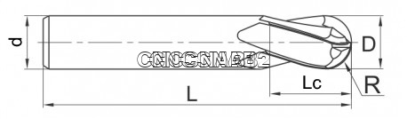 Купить 2UB-02.04.04.50 Фреза сферическая твердосплавная в Казани
