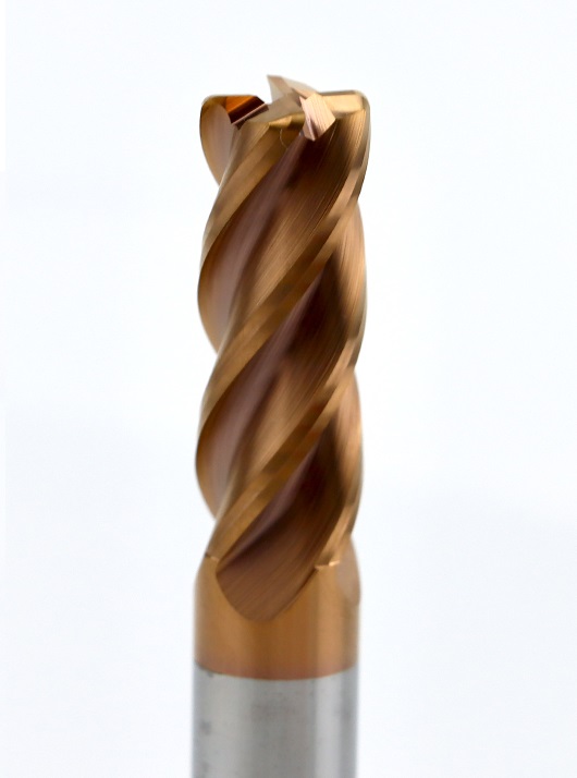 HRC55 Corner Radius End Mill